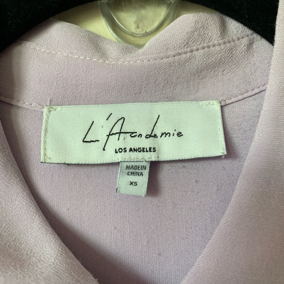 L’academie The Shirt Dress in Lilac Size XS - Picture 4 of 8